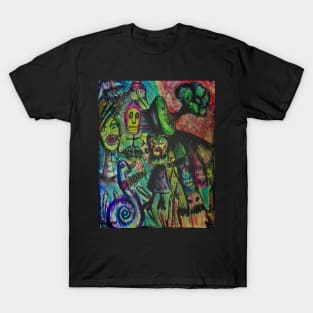 Spiraling nightmares T-Shirt